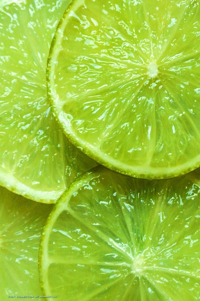 Зеленый лайм обои