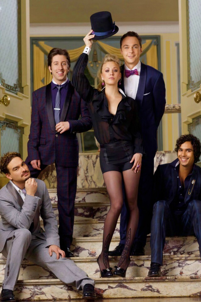 Персонажи теории большого взрыва обои