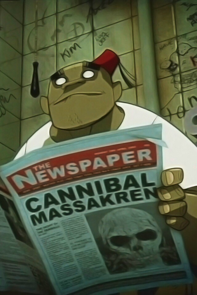 Рассел Хоббс из Gorillaz обои