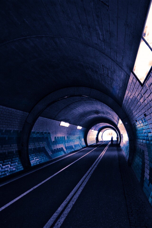 Пешеходный тоннель обои