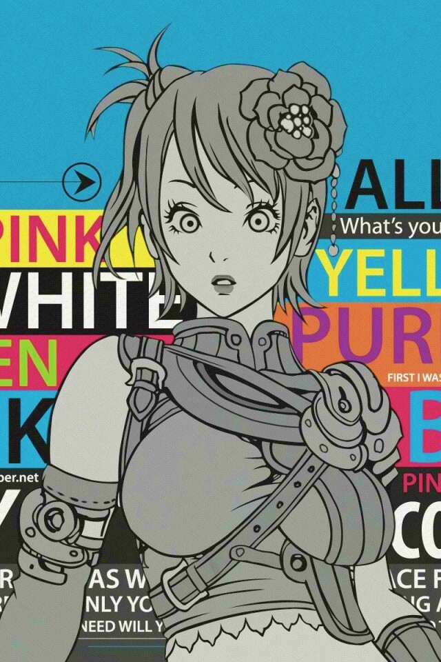 Раскрась её обои