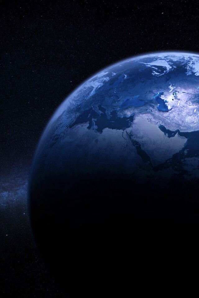 Северное полушарие Земли обои