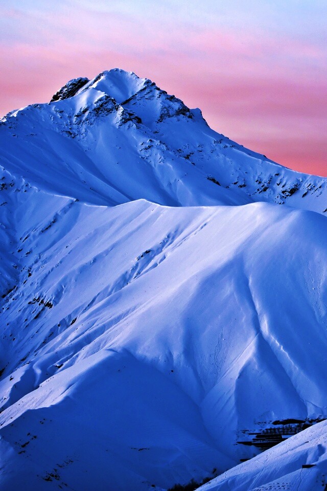 Снежные вершины обои