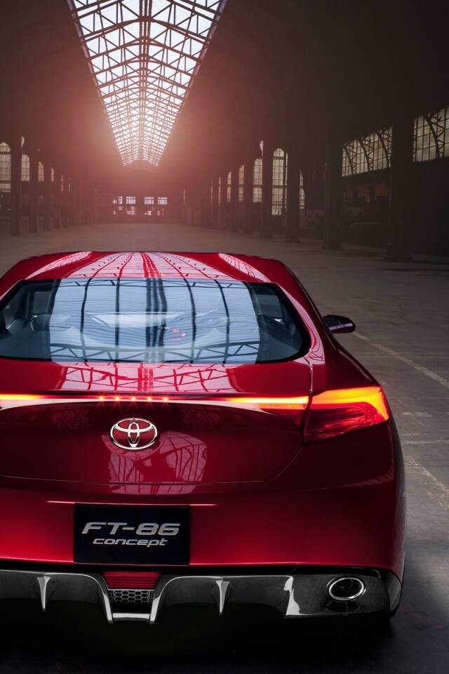 Концепт спортивной тойоты обои