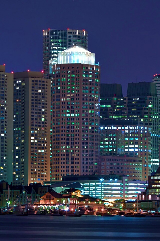 Панорама города обои