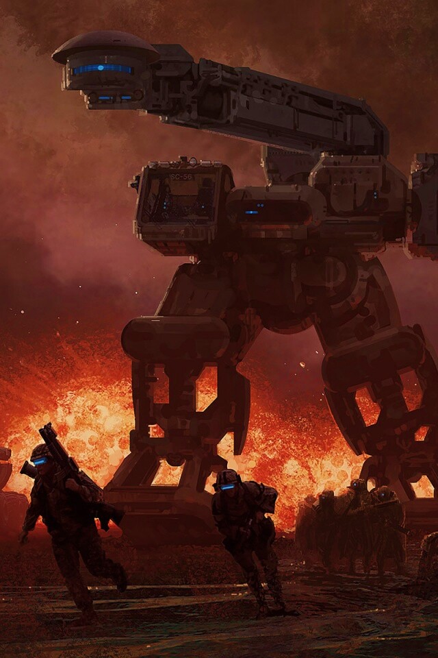 Война будущего обои