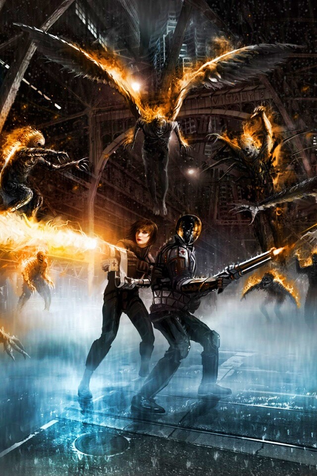 Игровой фанарт обои