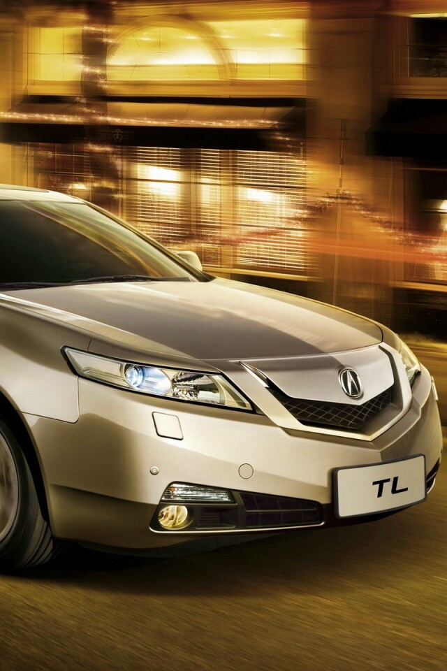 Acura в движении обои