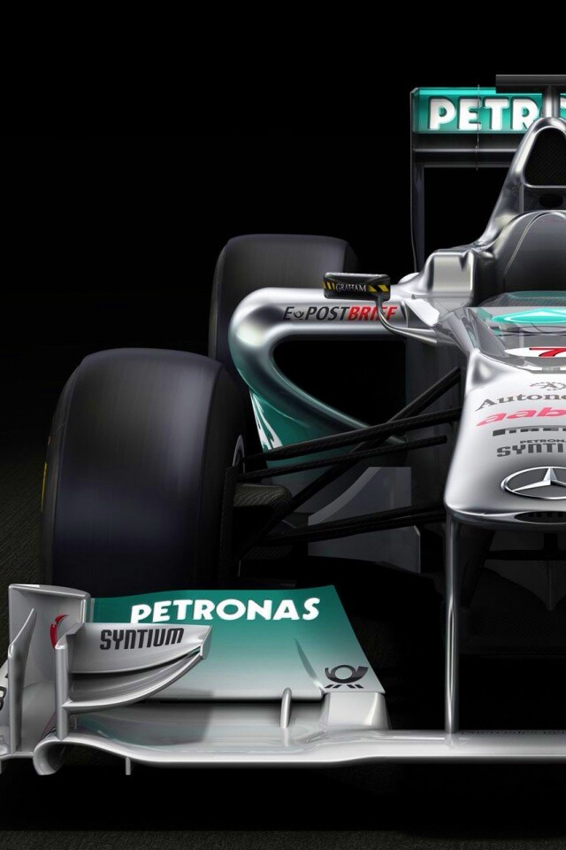 Болид Мерседес обои