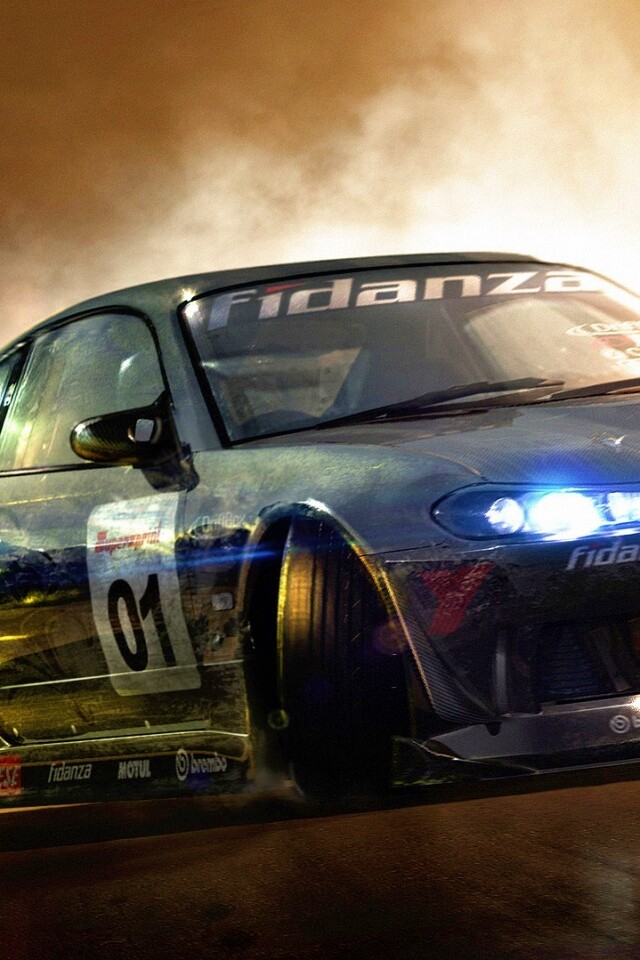 Гоночный автомобиль обои