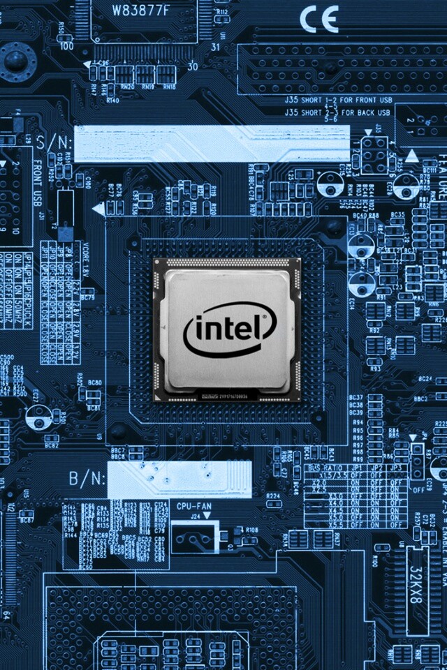 Процессор от Intel обои