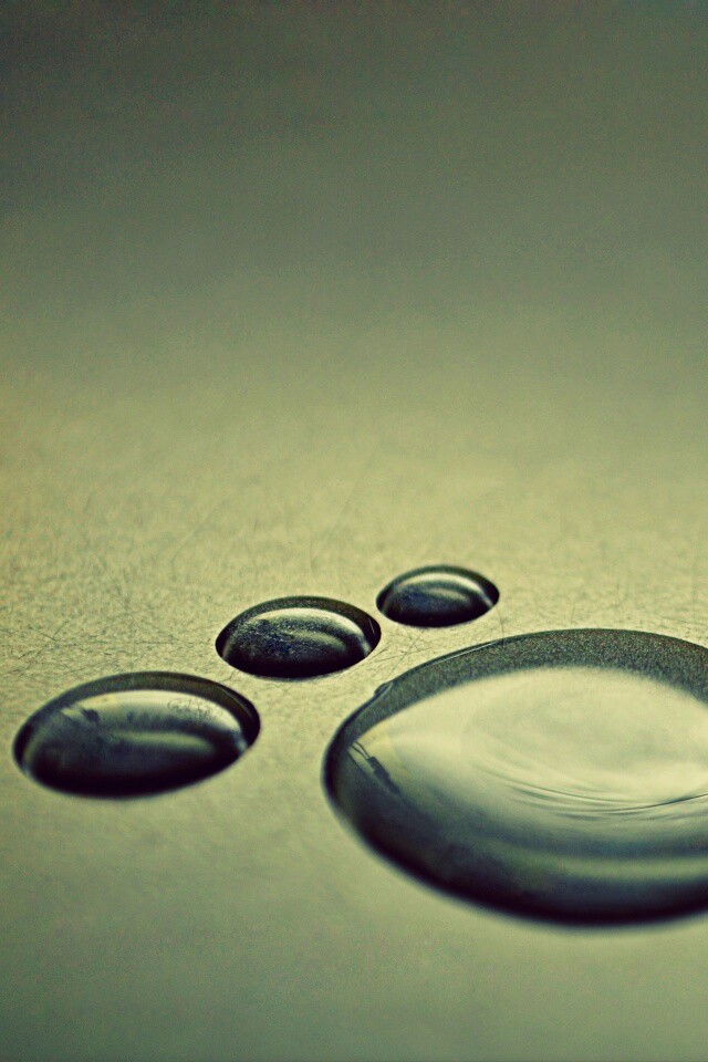 Капли воды обои