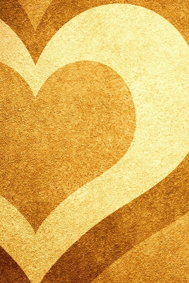 Песочное сердце обои