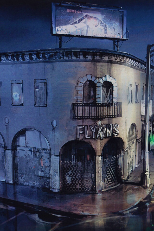 Зал игровых автоматов Флина обои