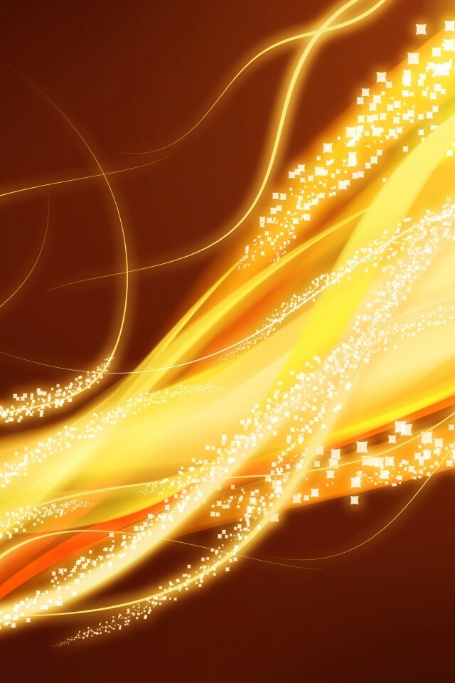 Волна пламенной энергии обои