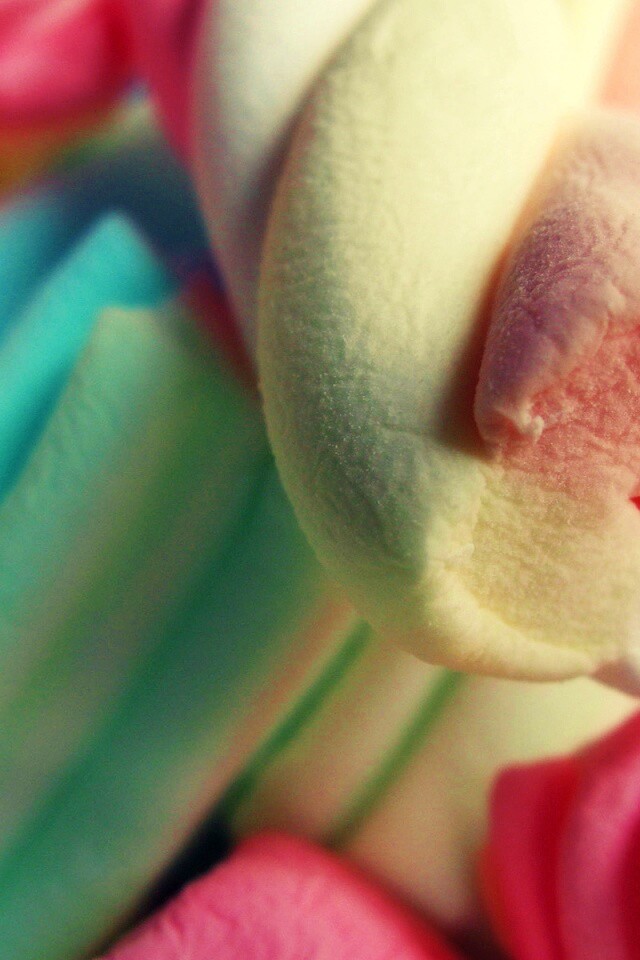 Кручёный зефир обои