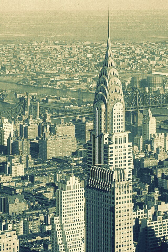 Панорама Нью-Йорка обои