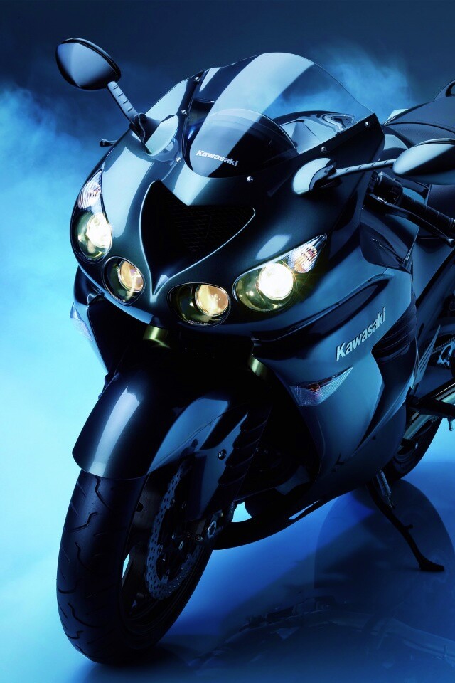 Мотоцикл Кавасаки ZX14 обои