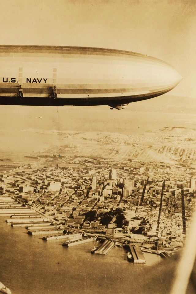 Дерижабль обои