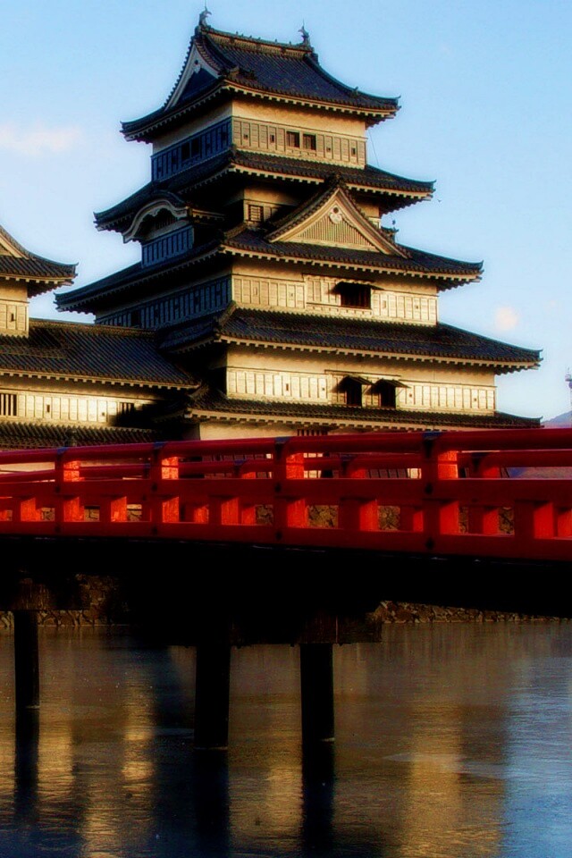 Дом на берегу обои