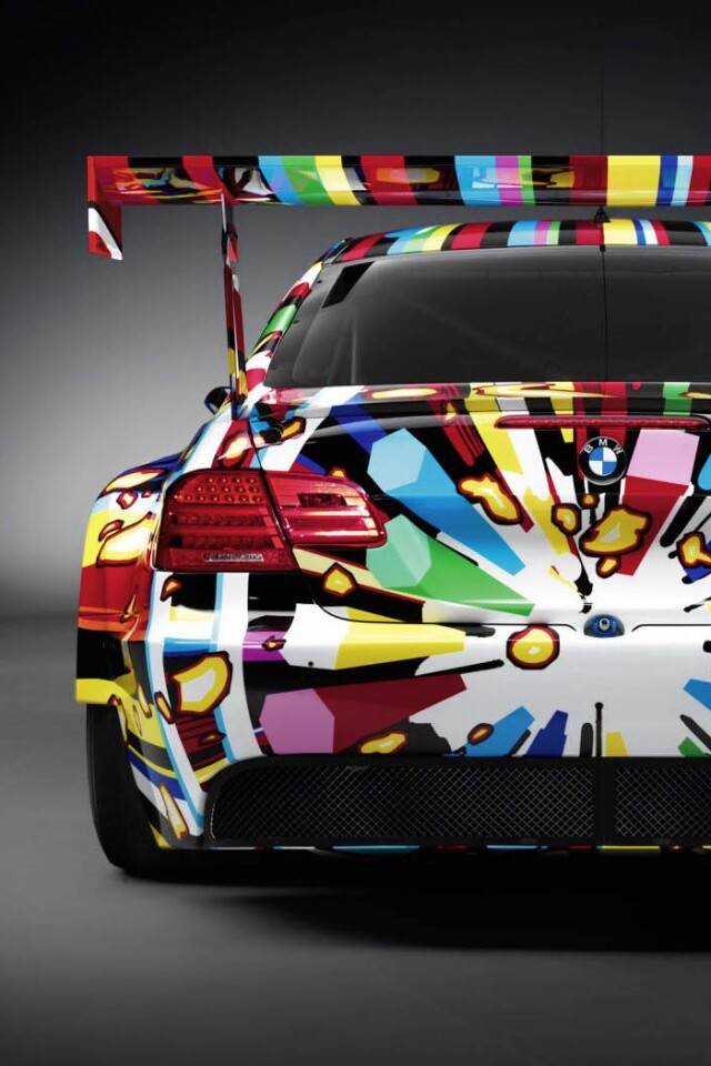 BMW  в сумасшедшем окрасе обои