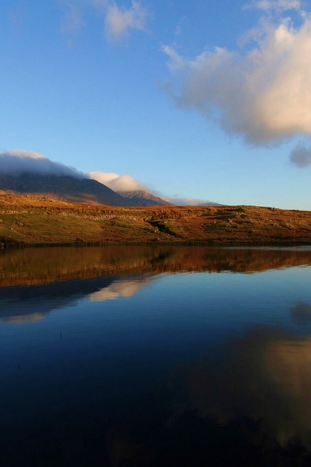 Зеркальное озеро обои