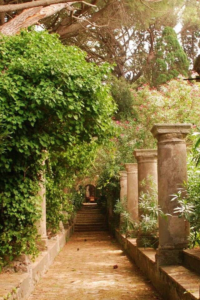 Галерея зимнего сада обои