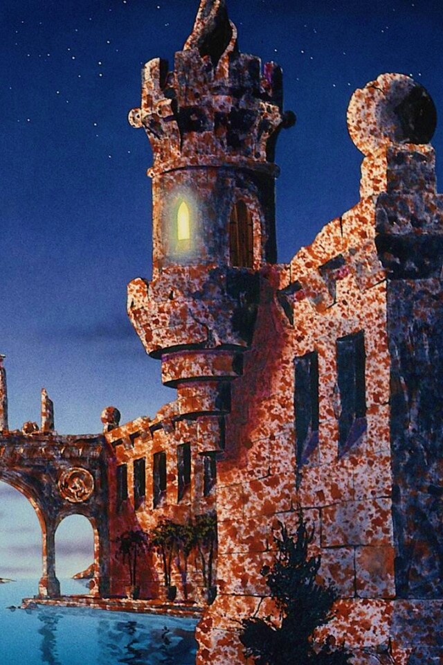 Сказочный замок обои