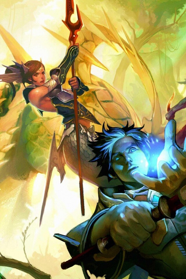 Фэнтези битва обои