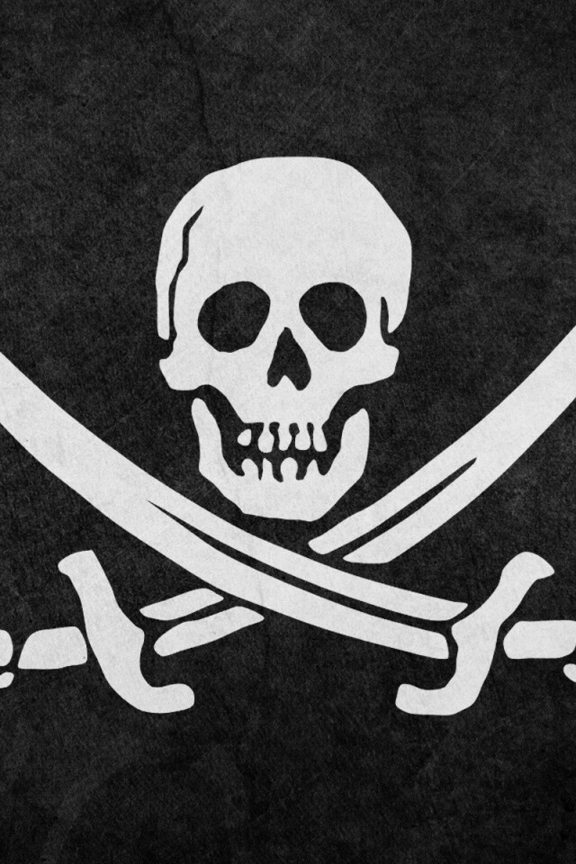 Пиратский флаг обои