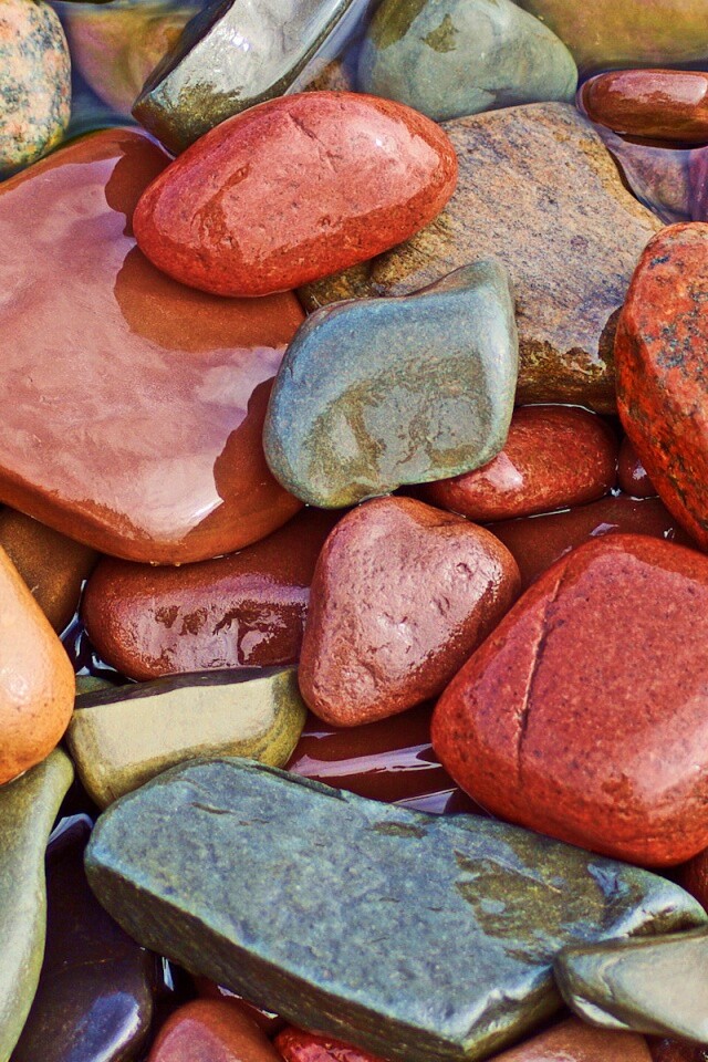 Морские камешки обои