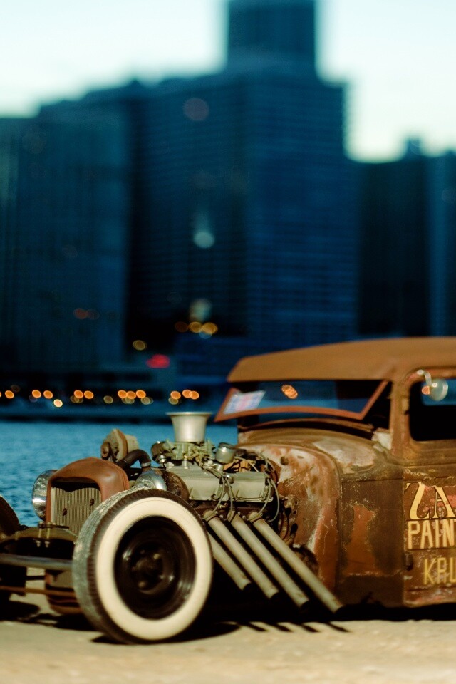 Ретро пикап обои