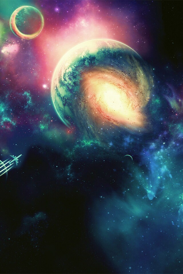 Звездный корабль обои