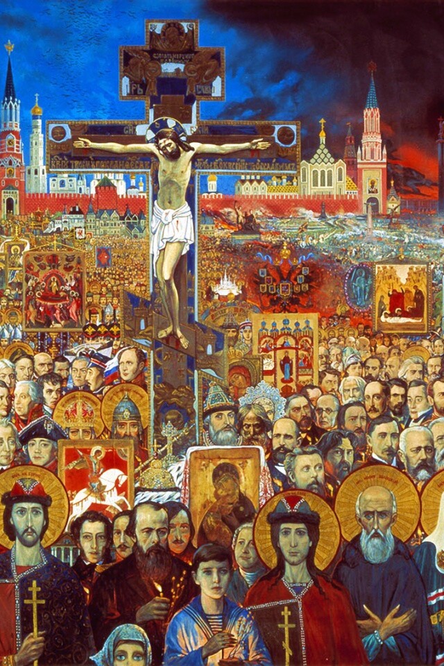 Илья Глазунов "Вечная Россия" обои