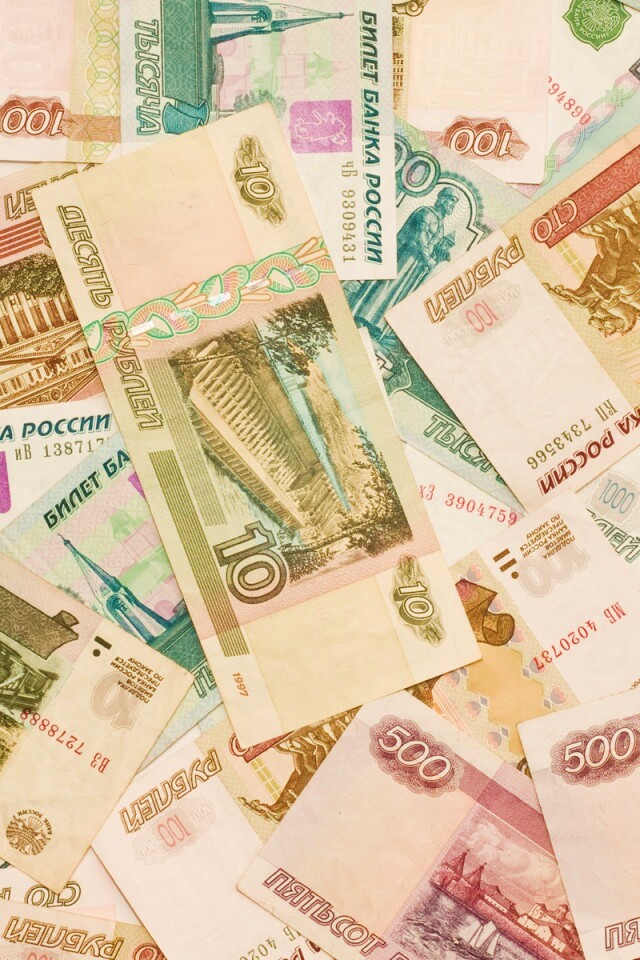 Русские деньги обои