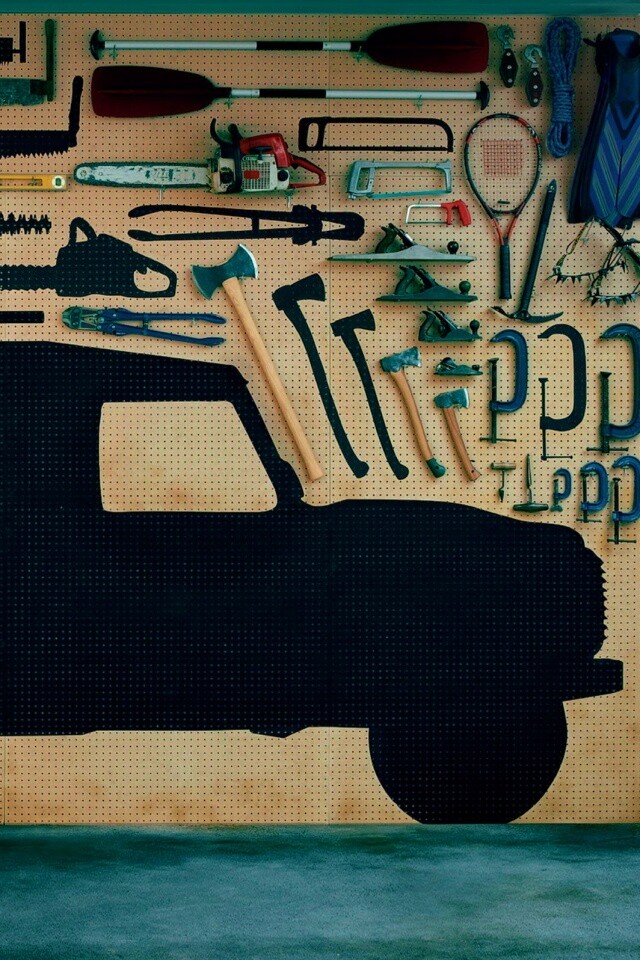 Типичный гараж обои