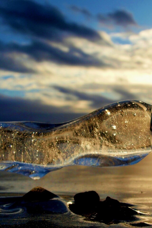 Водяная абстракция обои