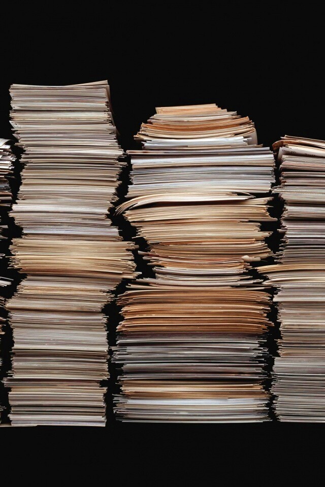 Стопки листов бумаги обои