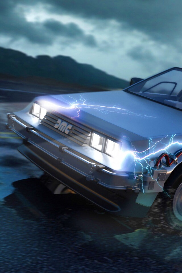 Машина времени обои