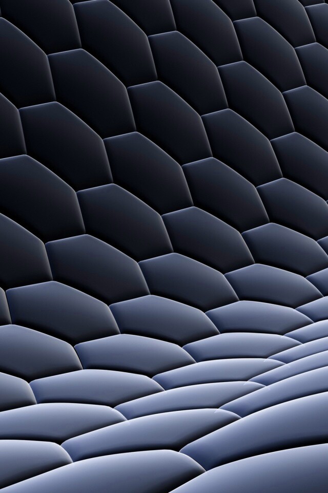 Абстрактные шестигранники обои