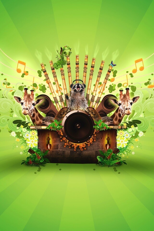 Музыка джунглей обои