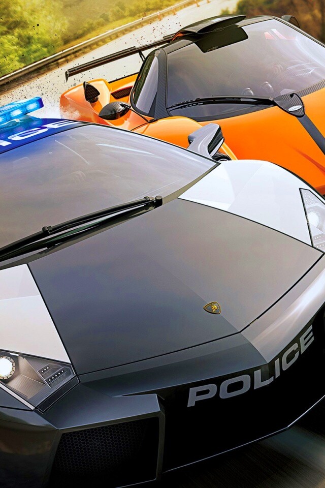 Полицейская погоня из Need For Speed обои