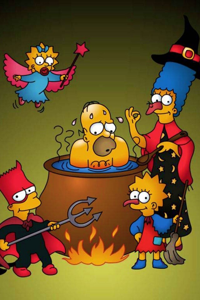 Шабаш Симпсонов обои