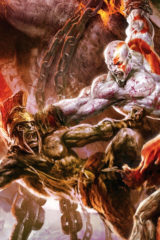 Бог войны обои