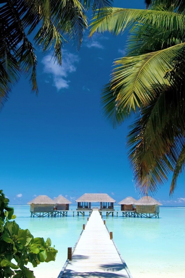 Солнечные мальдивы обои