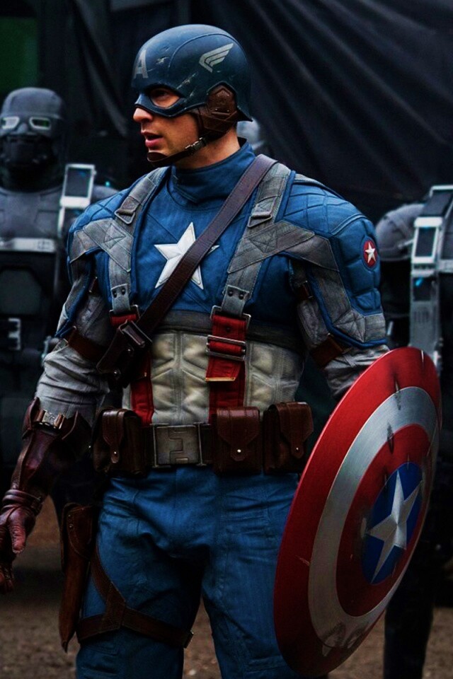 Капитан Америка обои