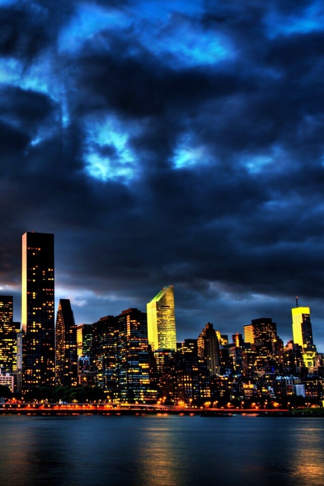 Красивый город обои