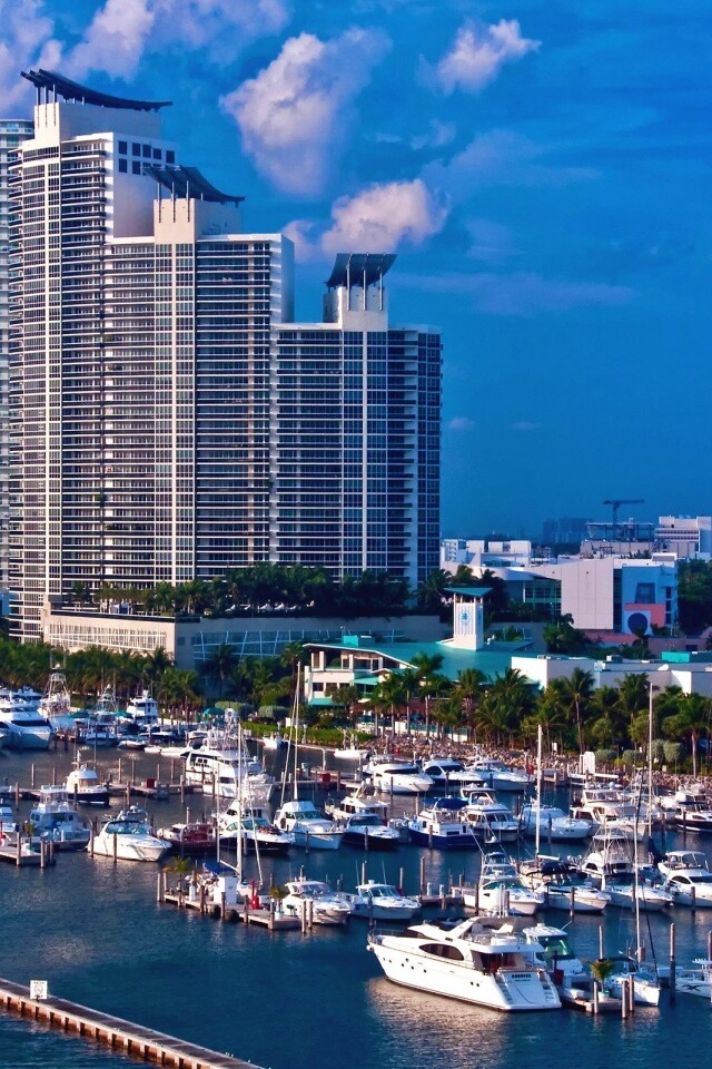 Курортный город обои