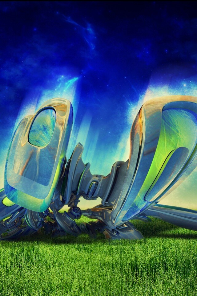 Нечто в поле обои