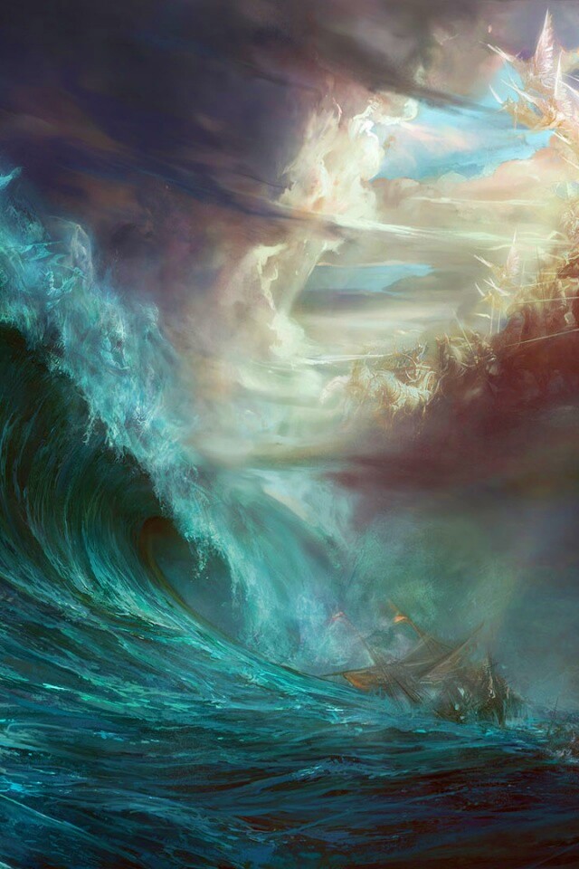 Битва стихий обои